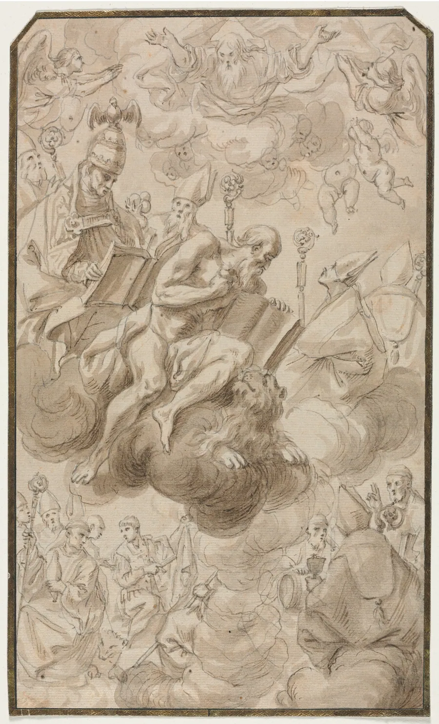 Ascension of Saint Jerome by Karel Skréta