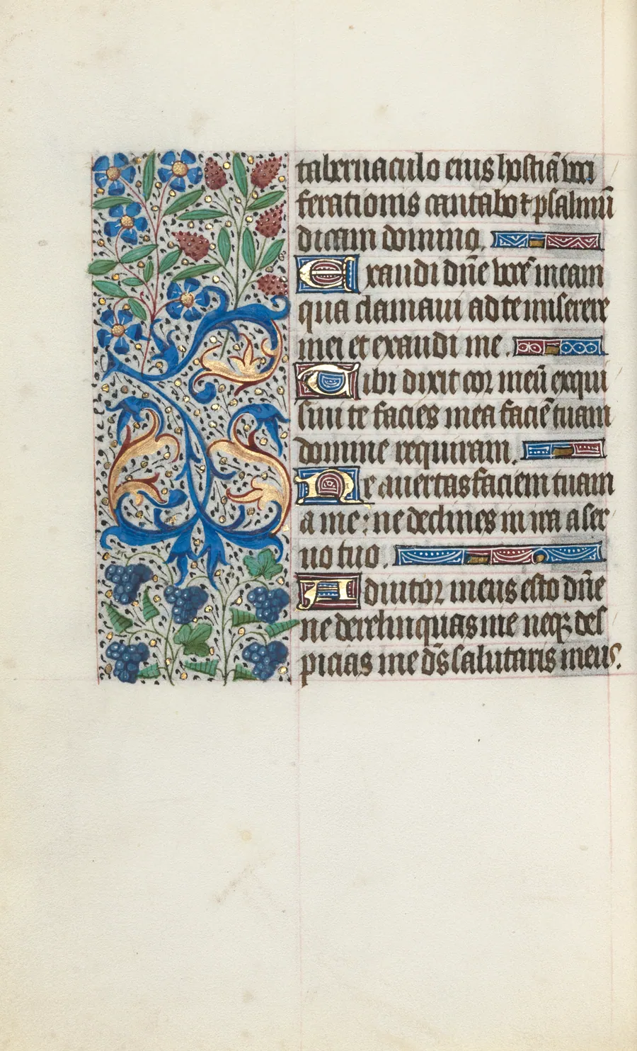 Book of Hours (Use of Rouen): fol. 121v by Master of the Geneva Latini