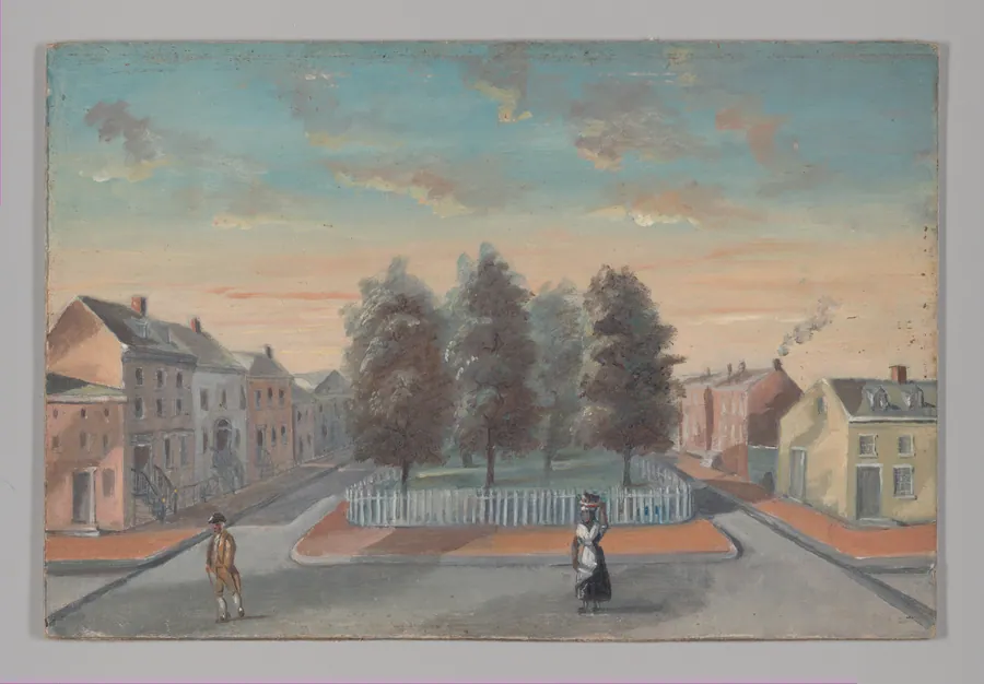 Baked Pears in Duane Park by William P. Chappel