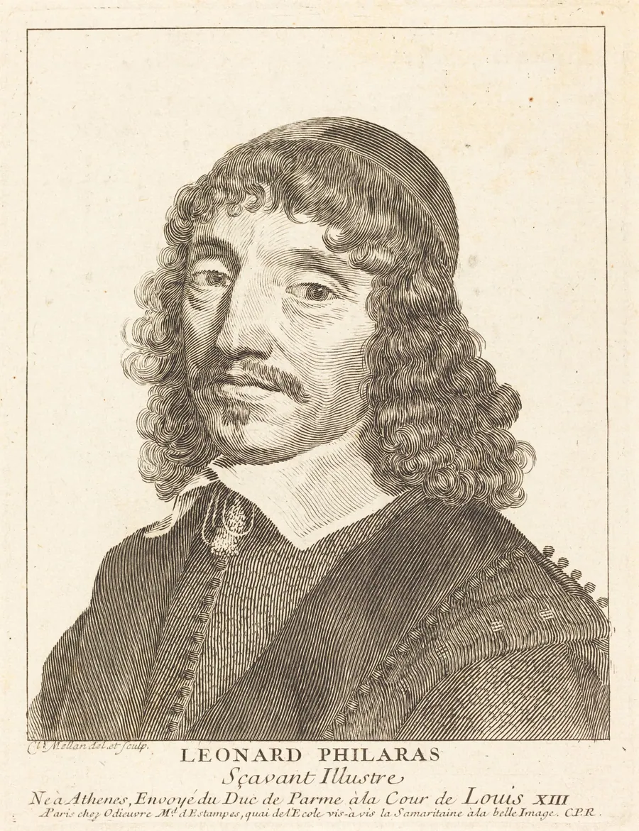 Leonardos Philaras by Claude Mellan