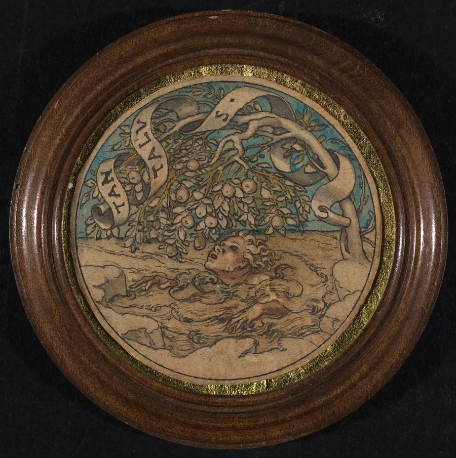 Tantalus by Hans Holbein the Younger