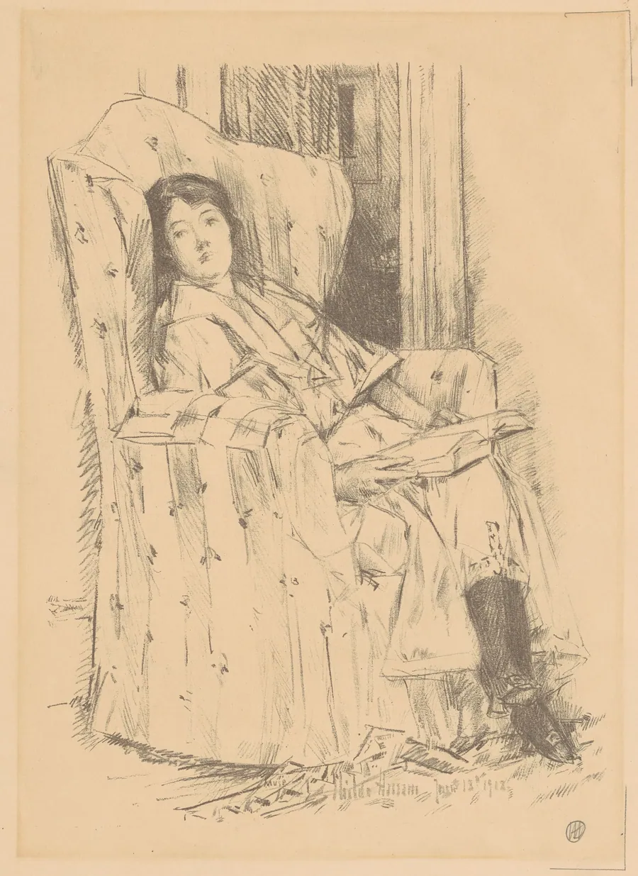Deshabille by Childe Hassam
