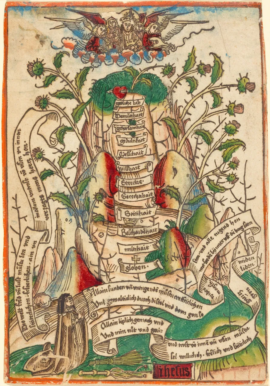 The Way of Salvation by German 15th Century