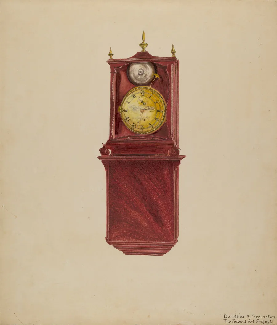 Wall Clock Antique by Jordan E.