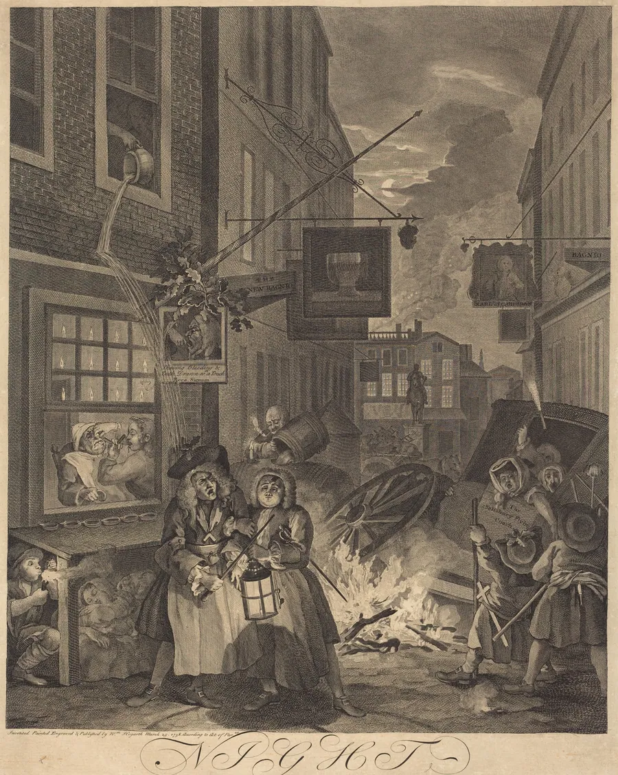 Night by William Hogarth