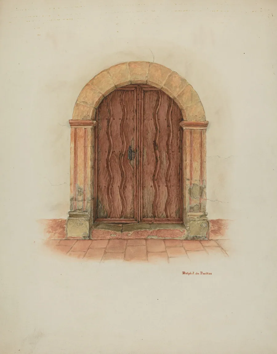 Doorway and Doors by R.J. De Freitas