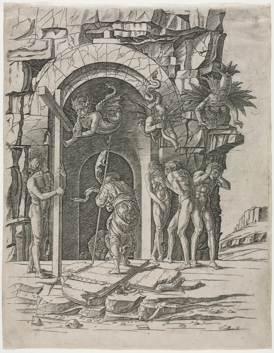 Descent into Limbo by Andrea Mantegna
