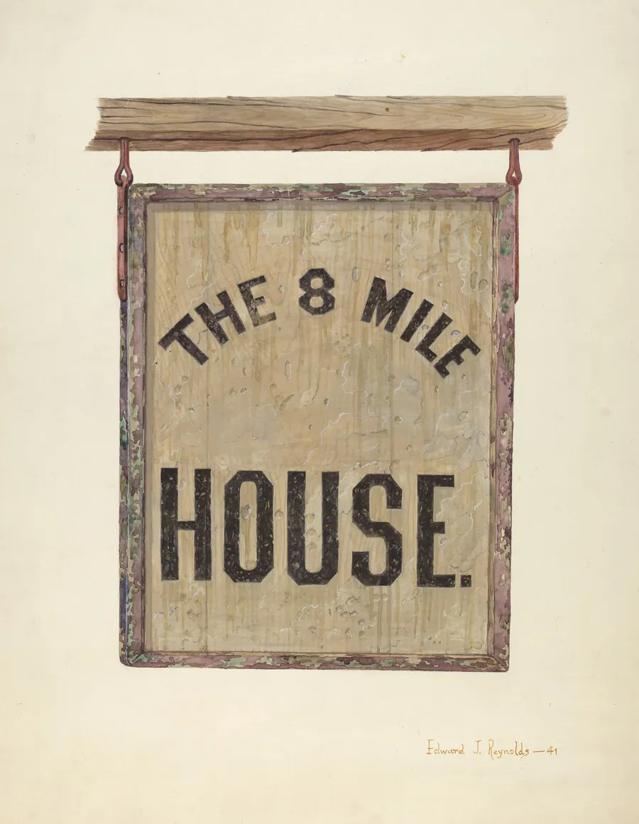 Tavern Sign by E.J. Reynolds