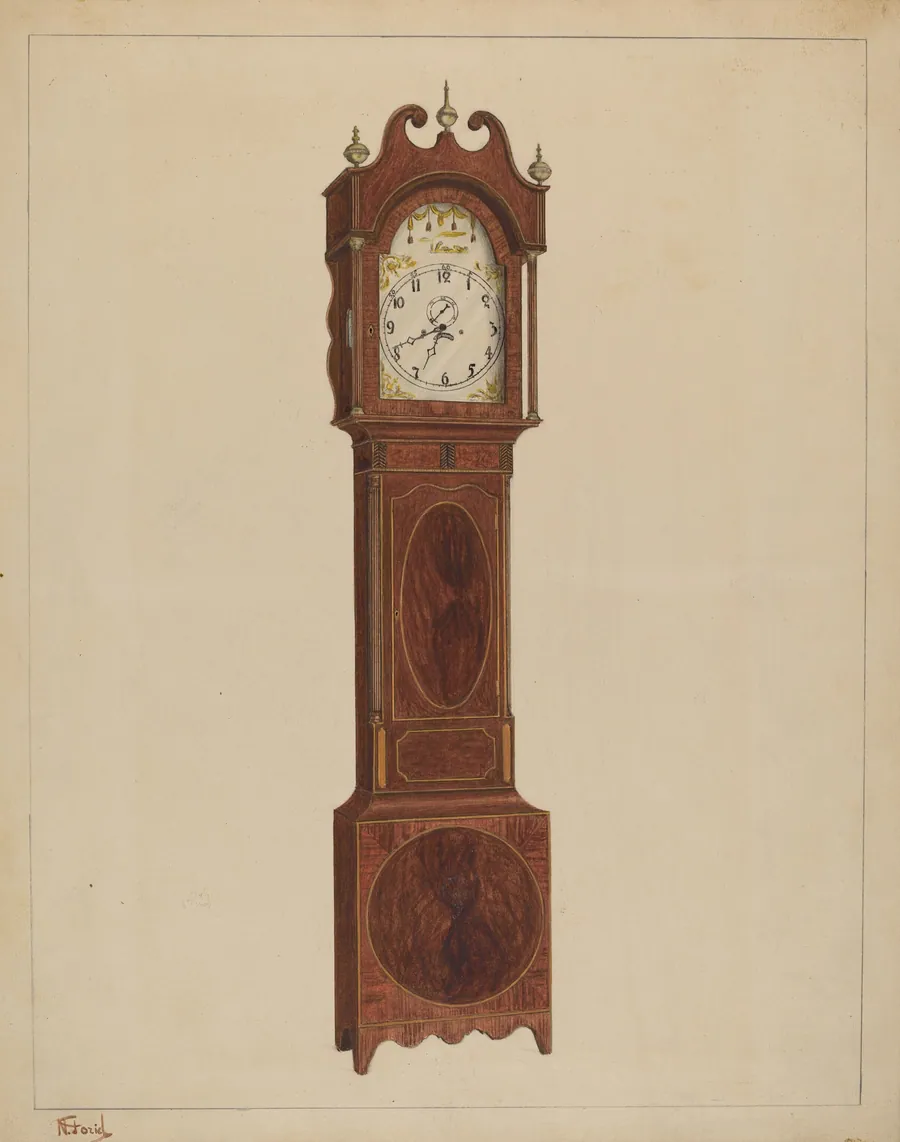Grandfather Clock by Nicholas Gorid