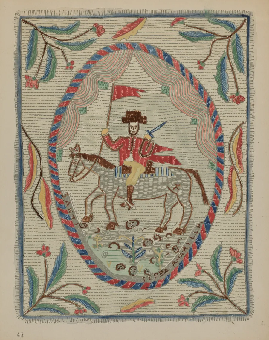 Bedspread by American 20th Century