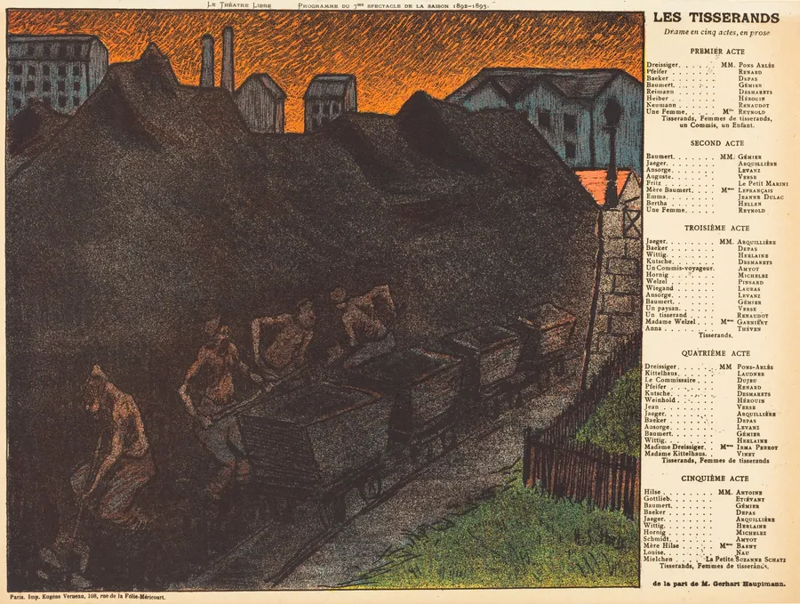 Les Tisserands by Henri-Gabriel Ibels