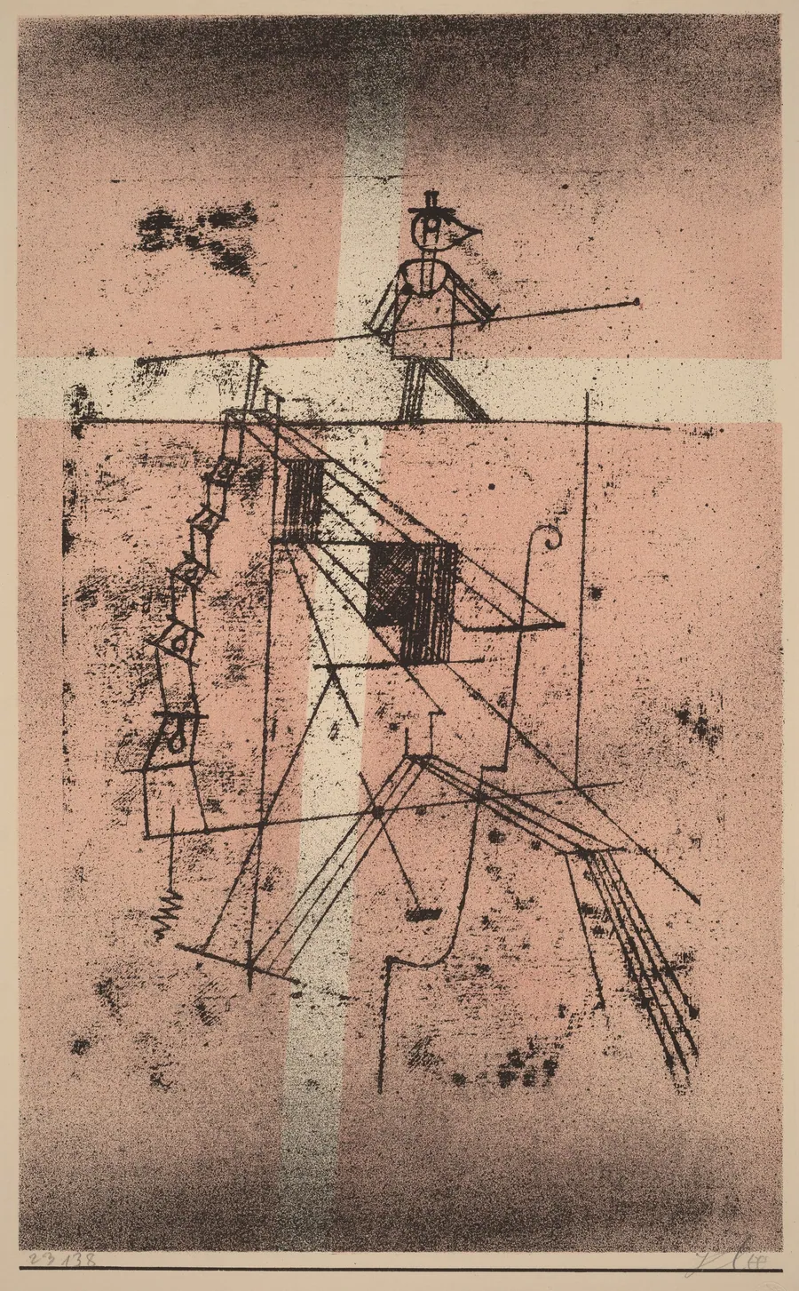 The Tight Rope Walker (Seiltänzer) by Paul Klee
