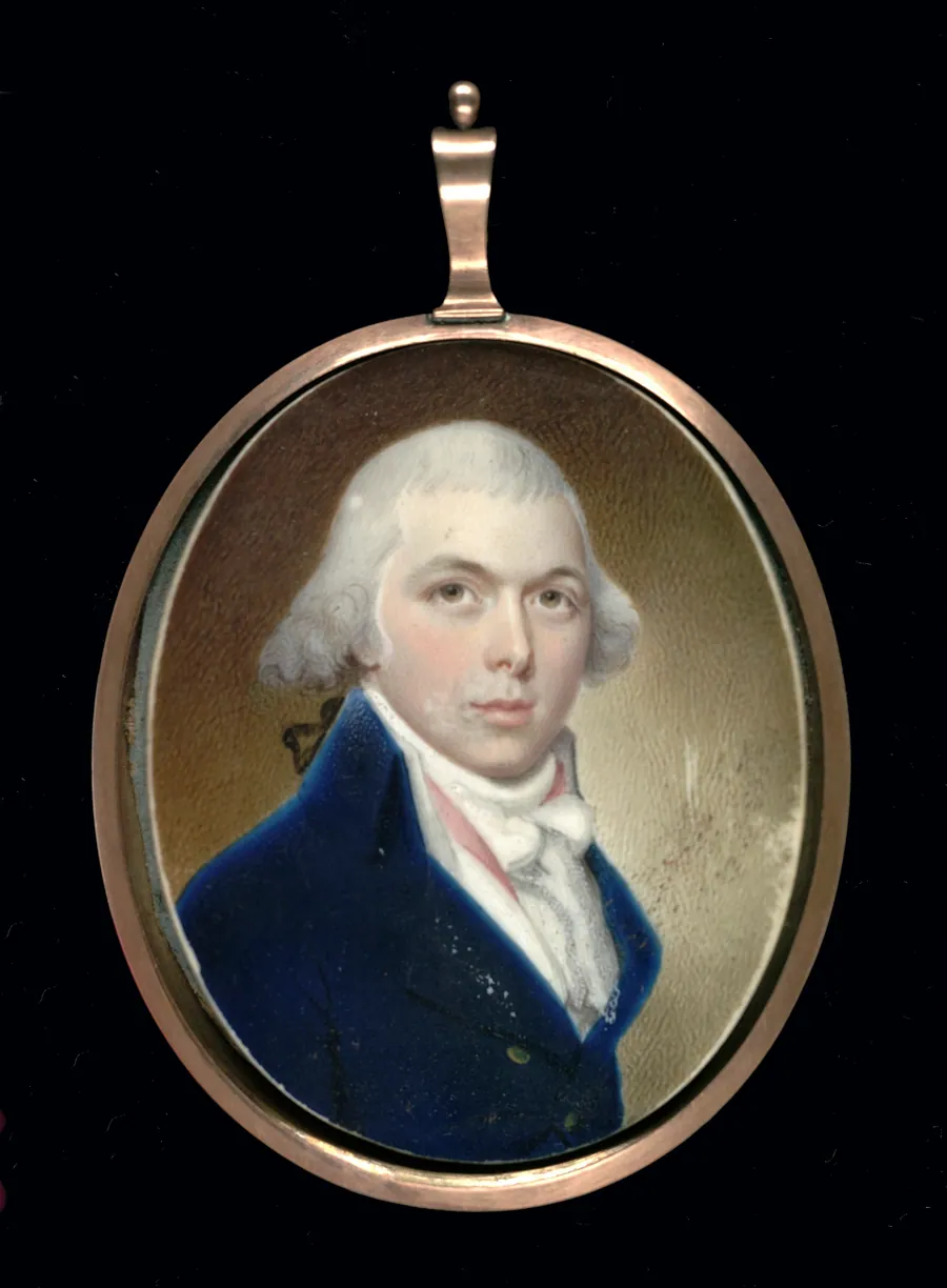 John Jauncey Ketchum by Walter Robertson, Irish, born Dublin, Ireland ca. 1750-died Fatehpur, India 1801/02