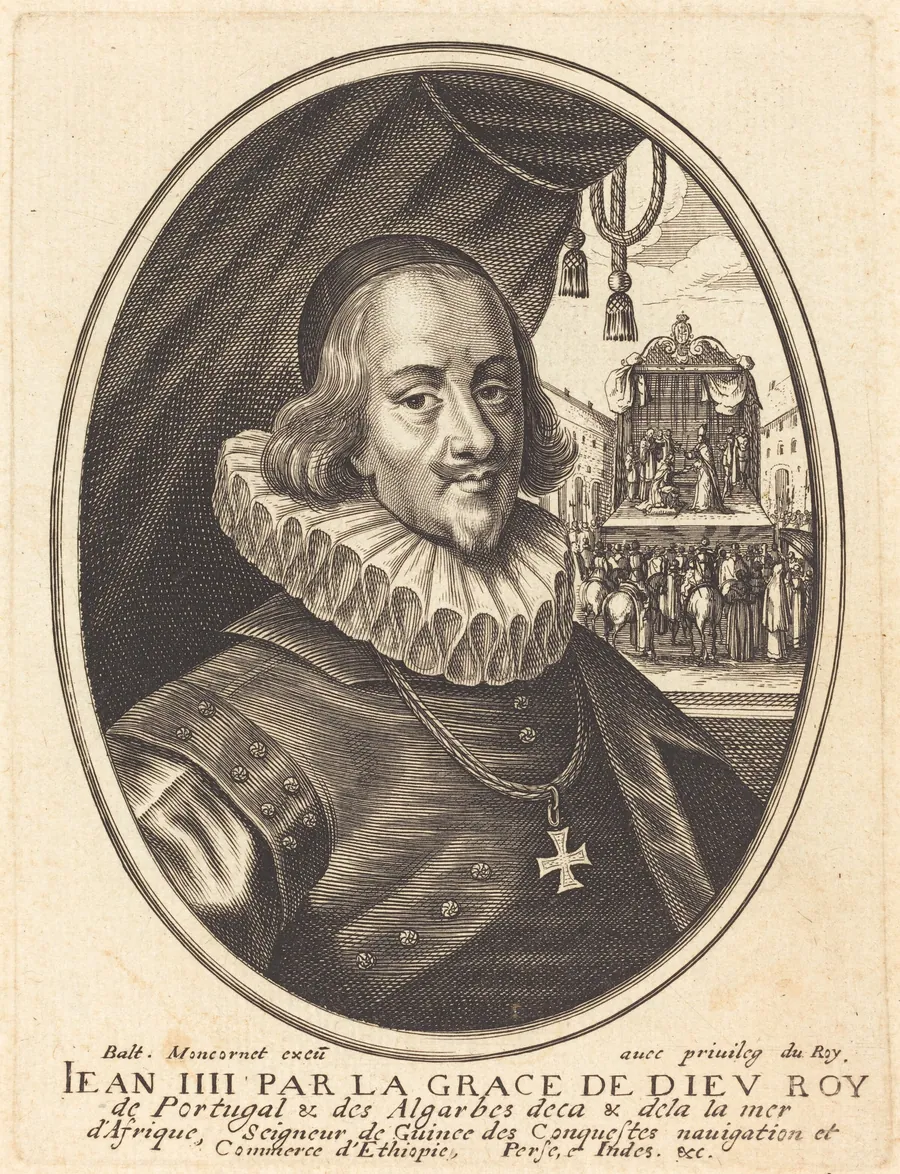 Jean IV, Duke of Bragance by Balthasar Moncornet