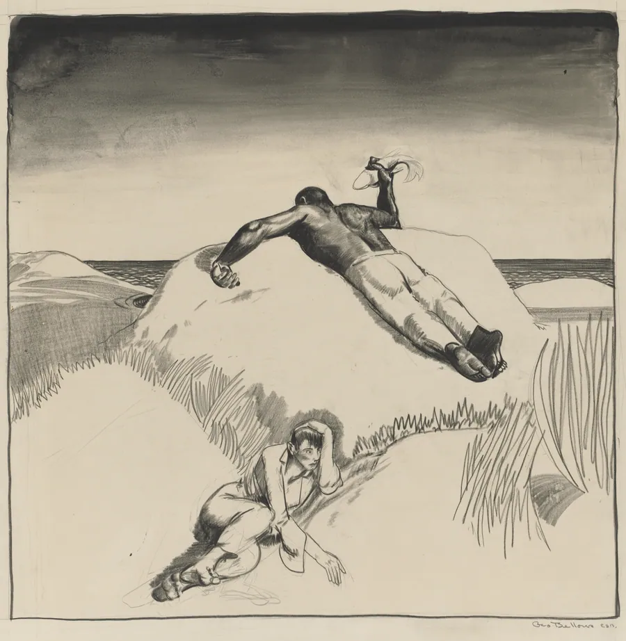Figures on the Beach by George Bellows
