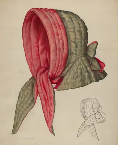 Sleighing Bonnet