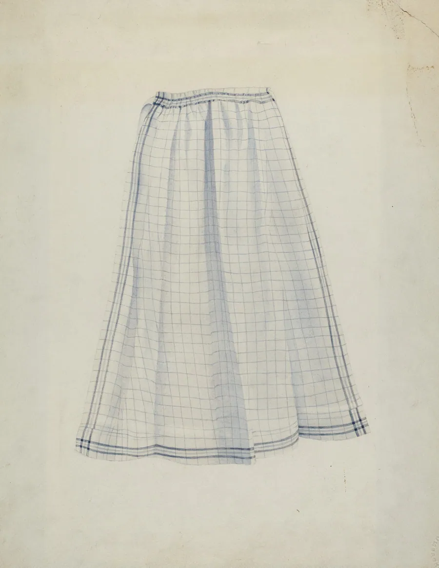 Shaker Work Apron by Joseph Goldberg