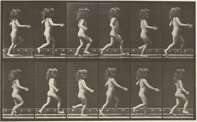 Plate Number 469. Child running
