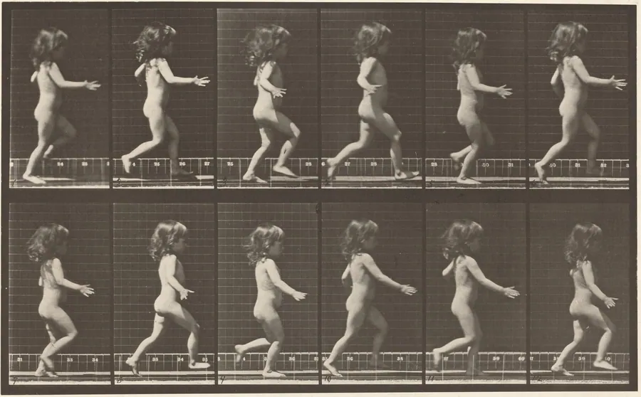 Plate Number 469. Child running by Eadweard Muybridge
