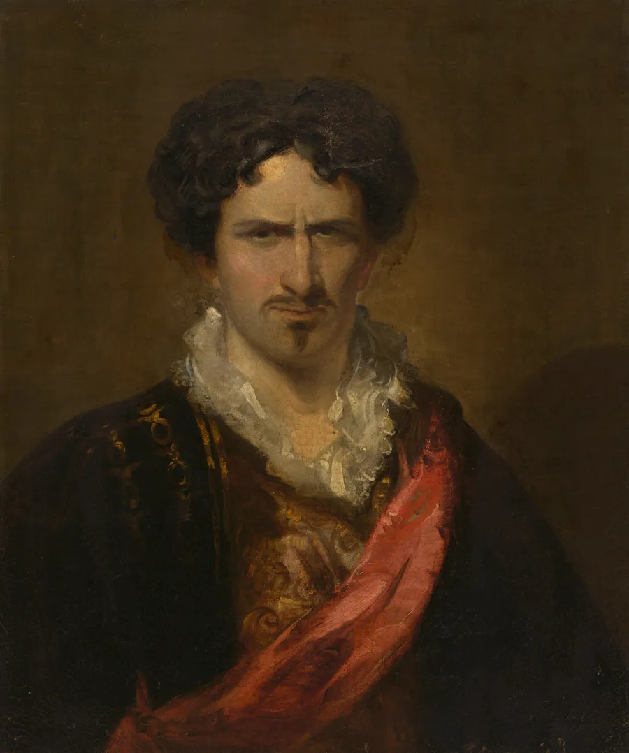 Junius Brutus Booth as Sir Edward Mortimer by John B. Neagle, 4 Nov 1796 - 17 Sep 1865