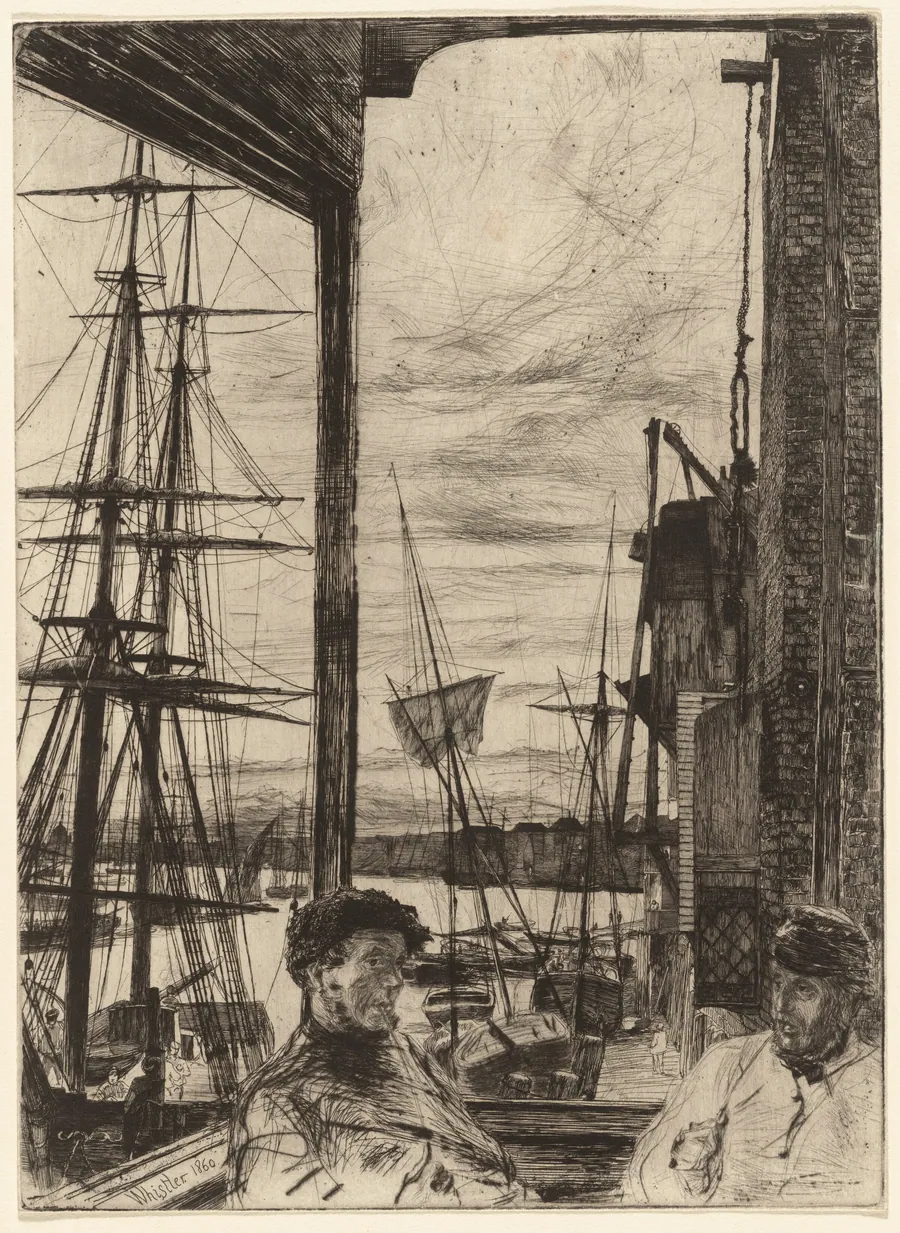 Rotherhithe by James McNeill Whistler