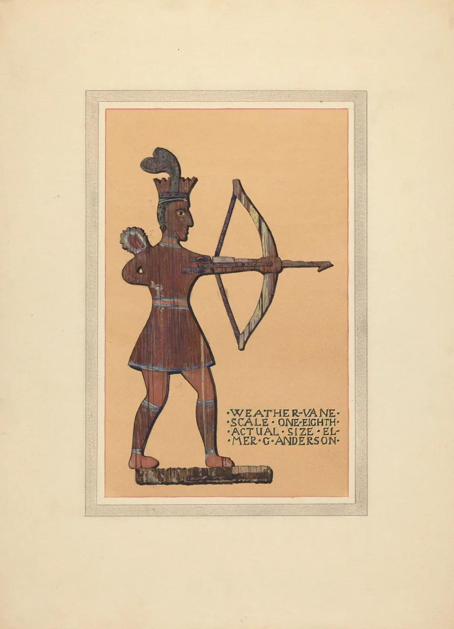 Weather Vane by Elmer G. Anderson
