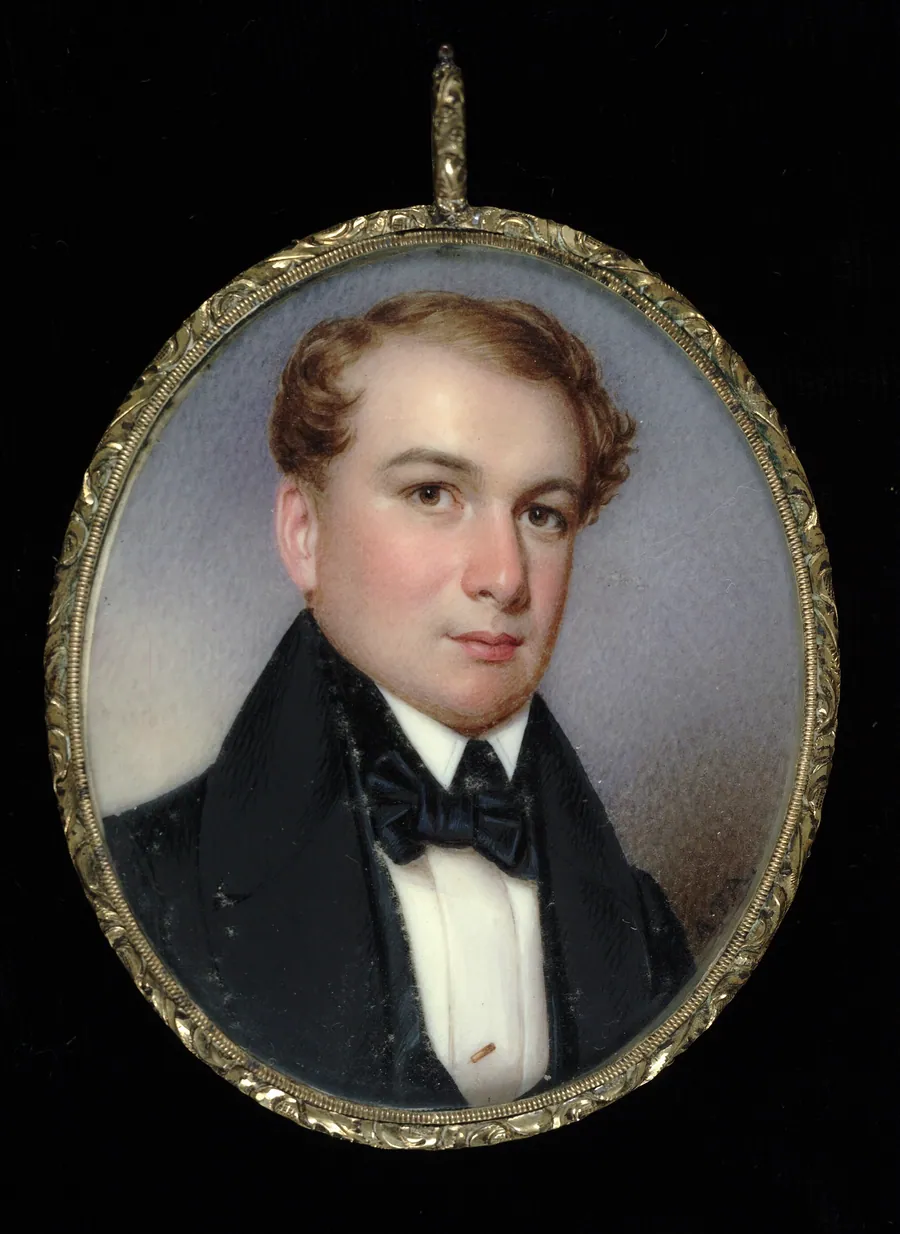 Hiland Hill, Jr. by Alfred T. Agate, born Sparta, NY 1812-died Washington, DC 1846