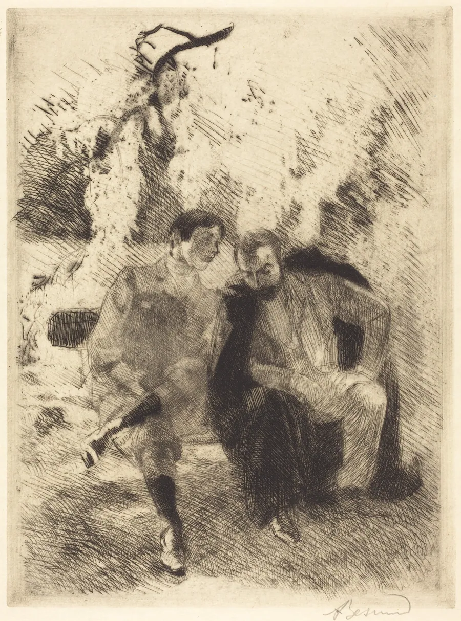 Confidences by Albert Besnard