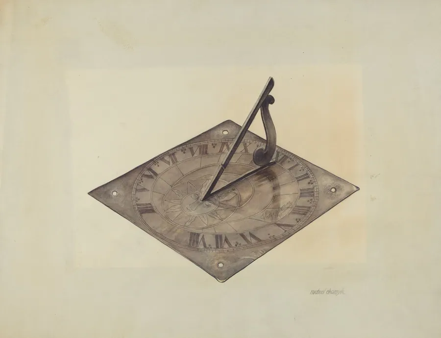 Sun Dial by Michael Chomyk