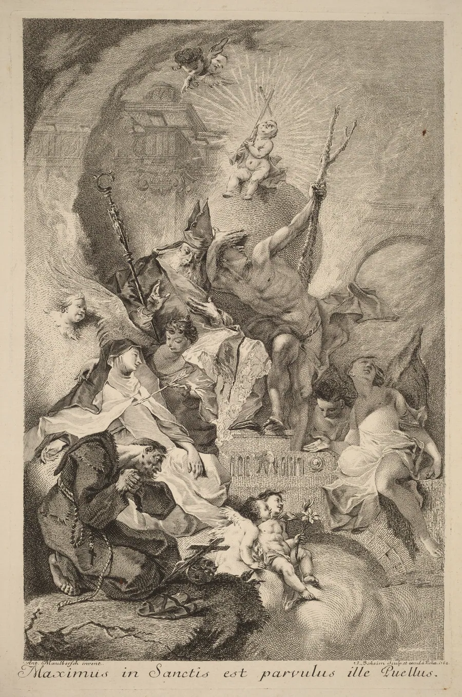 Four Saints by Johann Beheim