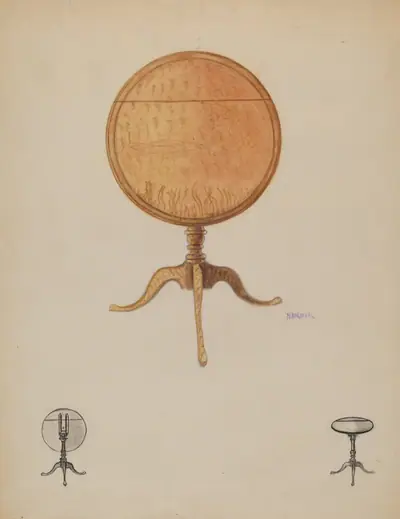Crow's Nest Tilt Top Table