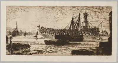 Breaking Up of the "Agamemnon," No. 1