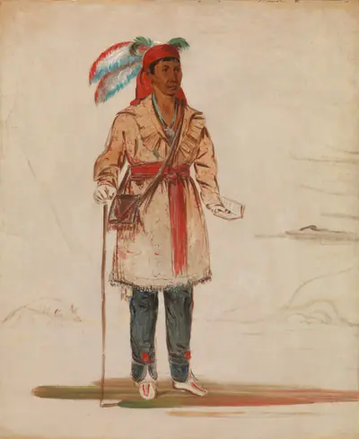 Ee-tów-o-kaum, Both Sides of the River, Chief of the Tribe