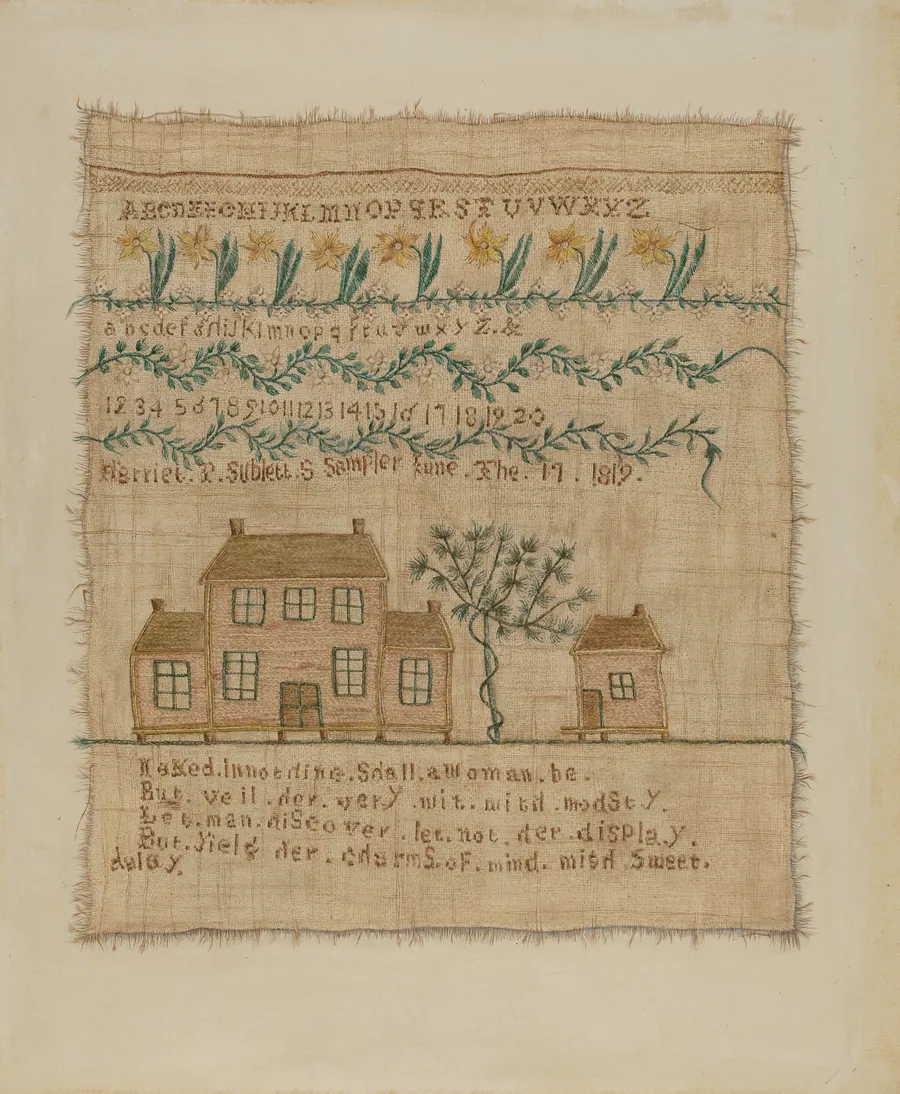 Sampler by Sarah F. Williams