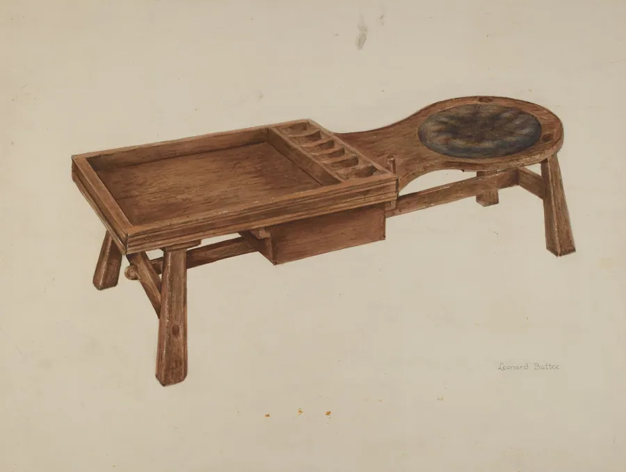 Cobbler's Bench by Leonard Battee
