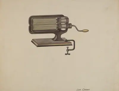Fluting Iron