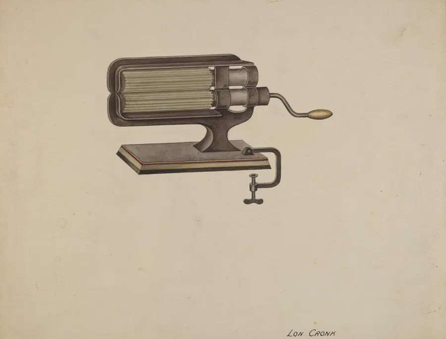 Fluting Iron by Lon Cronk