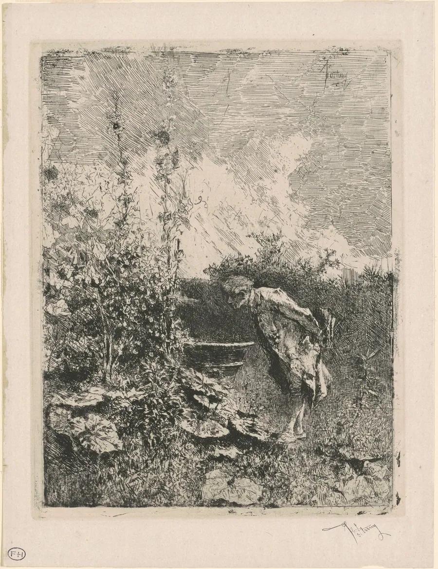 L'Amateur de jardin (The Gardening Enthusiast) by Mariano Fortuny Marsal