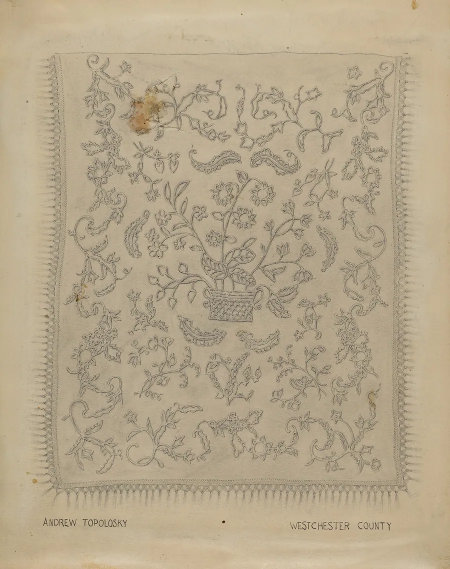 Bedspread by Andrew Topolosky