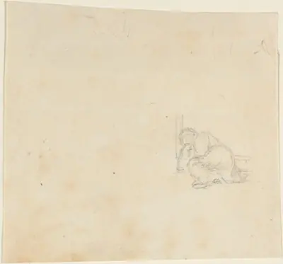 Figure Sleeping in a Doorway