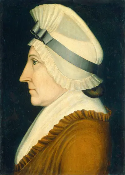 Lady in a White Mob Cap