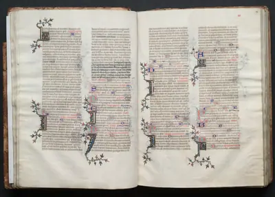 The Gotha Missal: Fol. 28v, Text