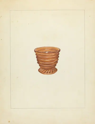 Blown Glass - Salt Cellar