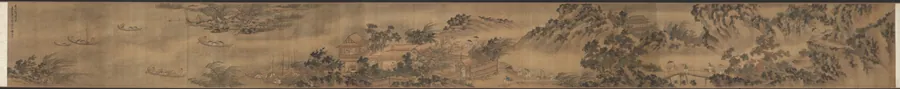 Returning to the Village in a Rainstorm by Xie Shichen