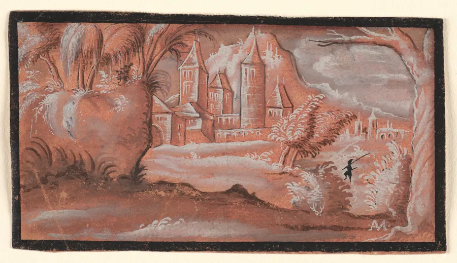 Imaginary Landscape by Monogrammist AM