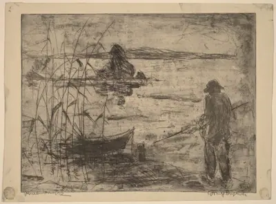 Fishing on the Havel River