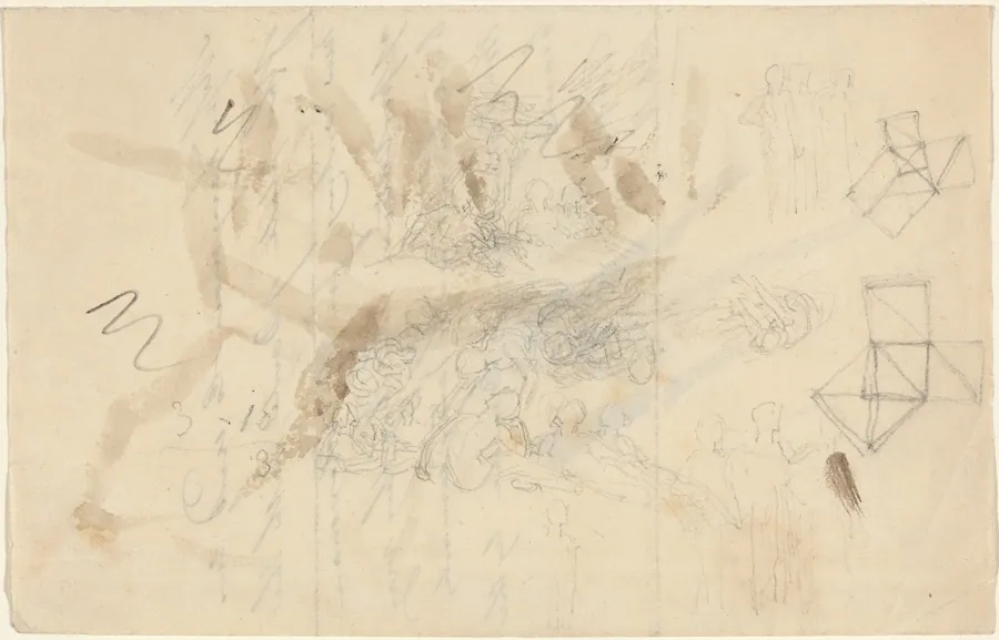 Angels Descending to the Daughters of Men by John Flaxman