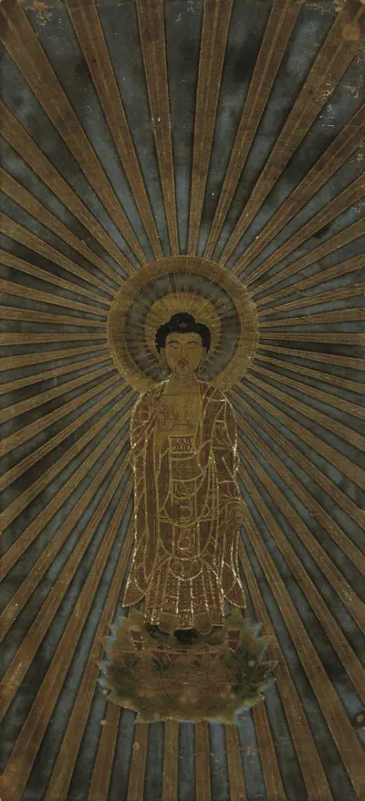 方便法身尊影|Amida Manifesting in the Dharma-body of Expedient Means