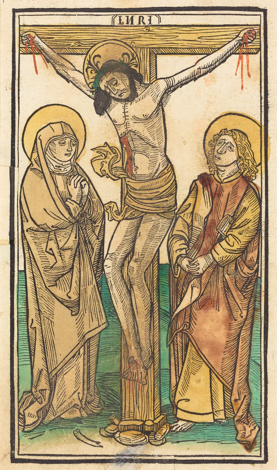 Christ on the Cross by German 15th Century
