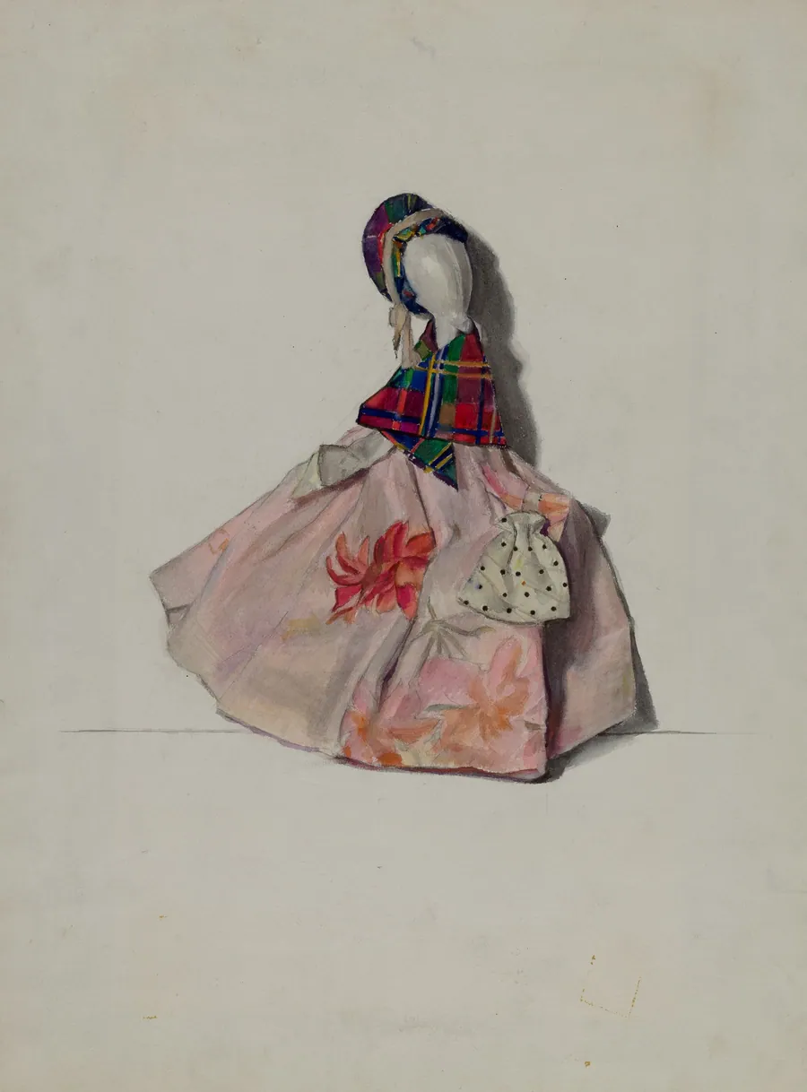 Clay Pipe Doll by Jane Iverson